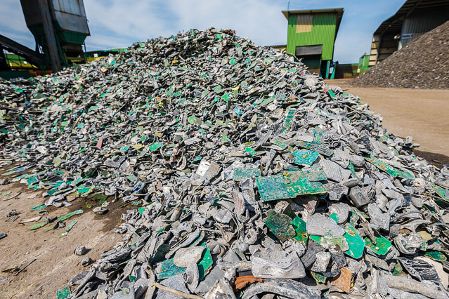 © ORF.at/Christian Öser Recyclingbetrieb Müller-Guttenbrunn in Amstetten