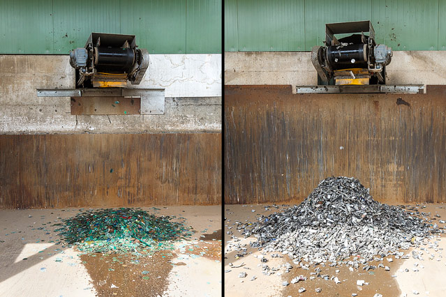 © ORF.at/Christian Öser Recyclingbetrieb Müller-Guttenbrunn in Amstetten