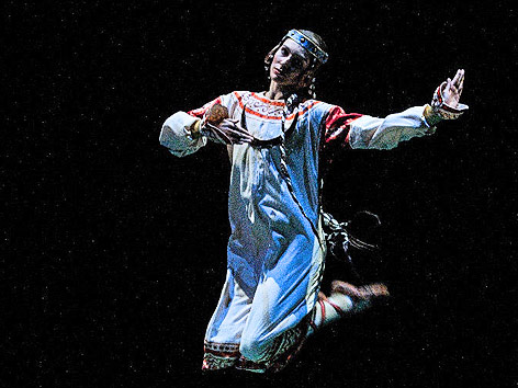 © ORF/Belair Media/Valentin Baranovsky Balletttänzerin aus "Sacre du Printemps"