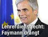 Bundeskanzler Werner Faymann
