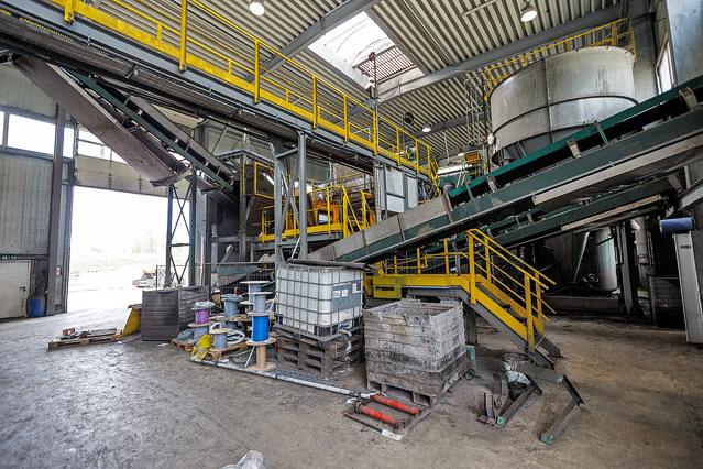 © ORF.at/Christian Öser Recyclingbetrieb Müller-Guttenbrunn in Amstetten