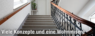 Stiegenhaus in einem Altbau