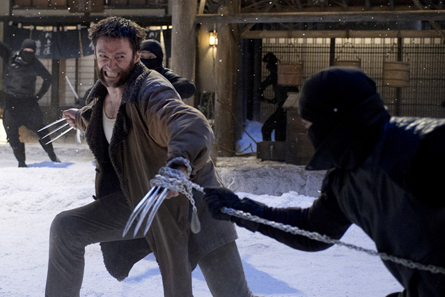 © 2013 Twentieth Century Fox Hugh Jackman als Logan in "Wolverine"