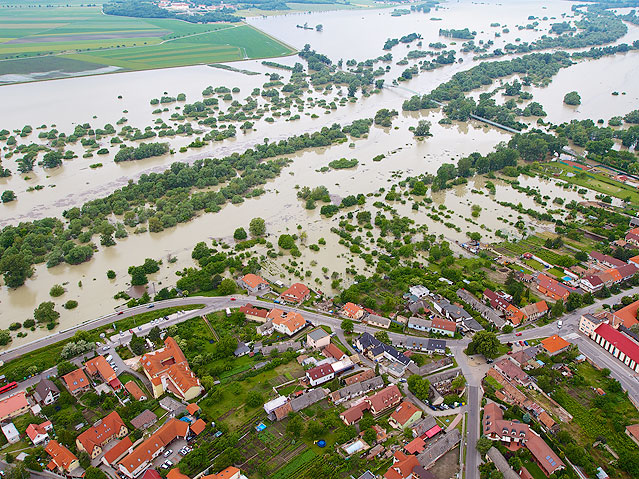 © ORF/Bernt Koschuh Hochwasser in Marchegg