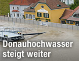 Hochwasserschutz in der Wachau hält Wasser zurück