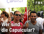 Türkische Demonstranten