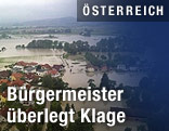 Überflutetes Dorf