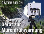Gerat zur Murenfrüherkennung