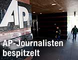 Logo der Associated Press (AP) in New York