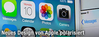Benutzeroberfläche von iOS7