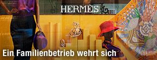 Hermes-Schaufenster