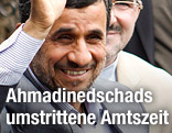 Iranischer Präsident Mahmoud Ahmadinejad