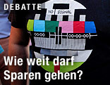 Fernsehtestbild auf einem T-Shirt
