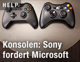 Xbox-Controller nebeneinander