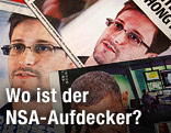 Zeitungen mit dem Abbild von Edward Snowden