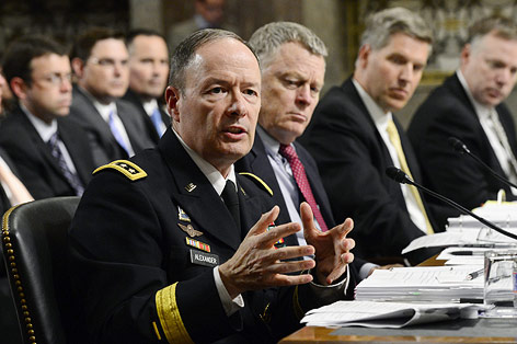 © APA/EPA/Michael Reynolds NSA-Chef Keith Alexander