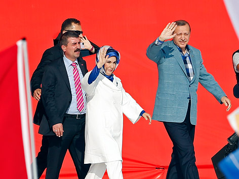Türkischer Regierungschef Recep Tayyip Erdogan