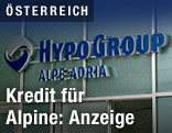 Eingang einer Hypo-Bank