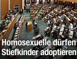 Plenarsaal im Parlament