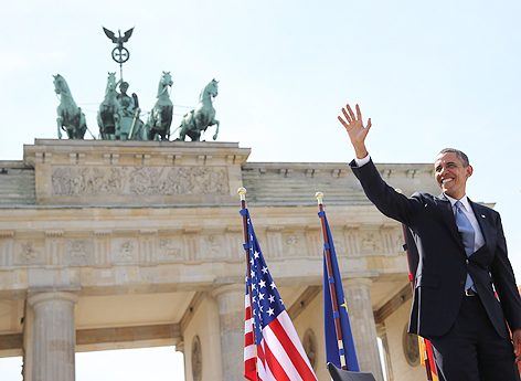 © Reuters/Michael Kappeler US-Präsident Barack Obama