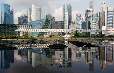 © Reuters/Edgar Su Singapur ohne Smog