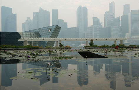 © Reuters/Edgar Su Singapur im Smog