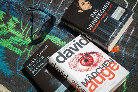 © ORF.at/Zita Köver Krimi-Bücher