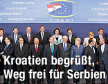Gruppenbild beim EU-Gipfel
