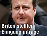 Britischer Premier David Cameron