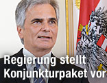 Bundeskanzler Faymann und Vizekanzler Spindelegger