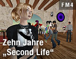 Szene aus Second Life