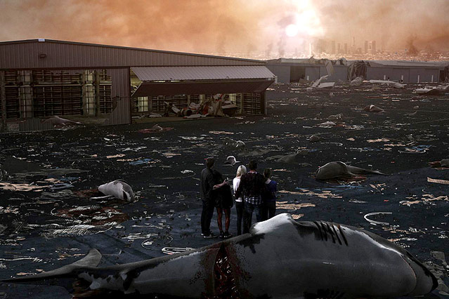 Szene aus "Sharknado"