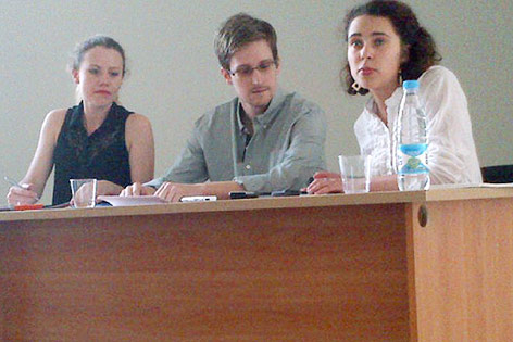 © APA/EPA/Human Rights Watch/Tanya Lokshina Edward Snowden in Russland