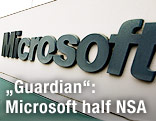 Mircosoft-Schriftzug
