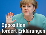 Deutsche Bundeskanzlerin Angela Merkel