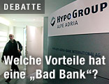 Eingang zur Zentrale der Hypo Alpe Adria