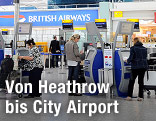 Check-in am Flughafen