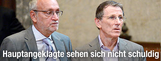 Ehemaliger Telekom-Vorstand Rudolf Fischer und Lobbyist Peter Hochegger