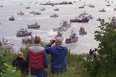 © AP Photo/Al Grillo Fischerboote in der Bristol Bay