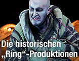 Andrew Shore als Alberich in einer Bayreuther "Rheingold"-Inszenierung aus dem Jahr 2006