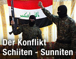 Schiitische Milizsoldaten