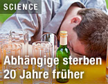 Betrunkener Mann