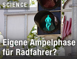 Grüne Ampel für Radfahrer