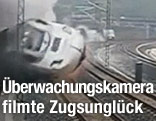 &Uuml;berwachungsvideo von Zug