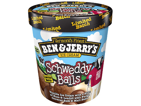 © AP/Ben & Jerry's Eiskremsorte "Schweddy Balls" der Firma Ben & Jerry's