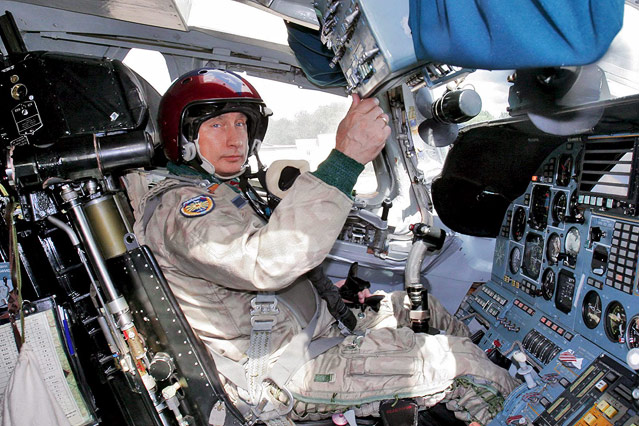 © APA/EPA/PRESIDENTIAL PRESS SERVICE/ITAR-TASS Vladimir Putin in Aktion