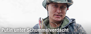 Vladimir Putin mit Hecht