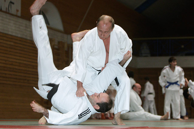 © Reuters//Ria Novosti/Alexei Druzhinin Vladimir Putin in Aktion