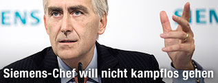Vorstandsvorsitzender der Siemens AG, Peter L&ouml;scher