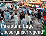 Stra&szlig;enszene in Pakistan